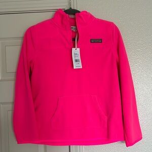 Vineyard Vines Fleece Shep Shirt L (14)